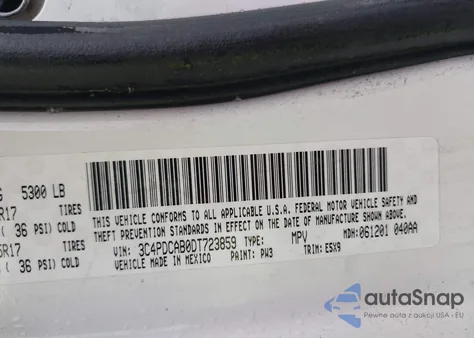 2013 Dodge Journey American Value Pkg from USA, damaged, VIN 3C4PDCAB0DT723859